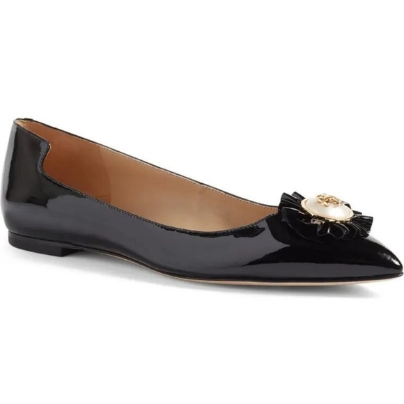 TORY BURCH Melody Pearl Ballet Flat-7 - Picture 4 of 14